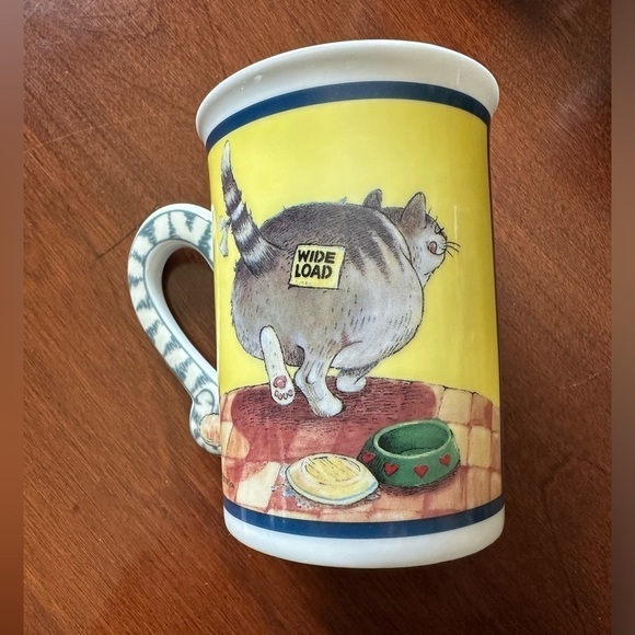 Danbury Mint Comical Cats Porcelain Collector Mugs Gary Patterson 6 mugs - Picture 11 of 15